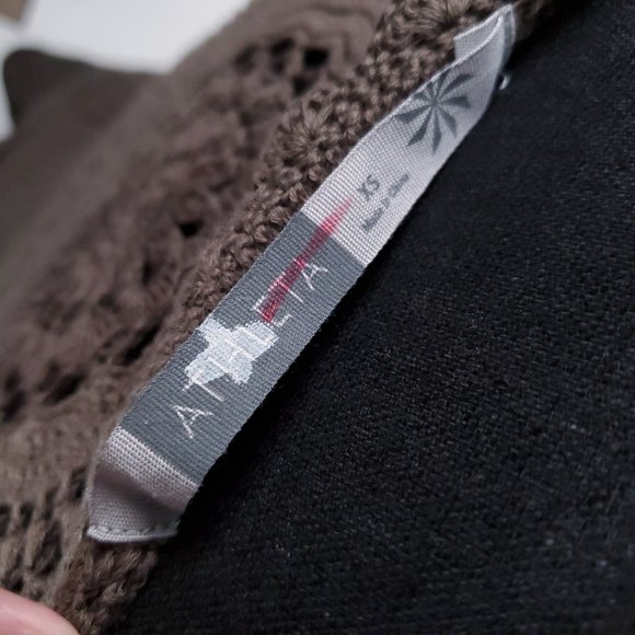 Athleta Brown Knit Dress XS Boho Festival - Picture 10 of 10